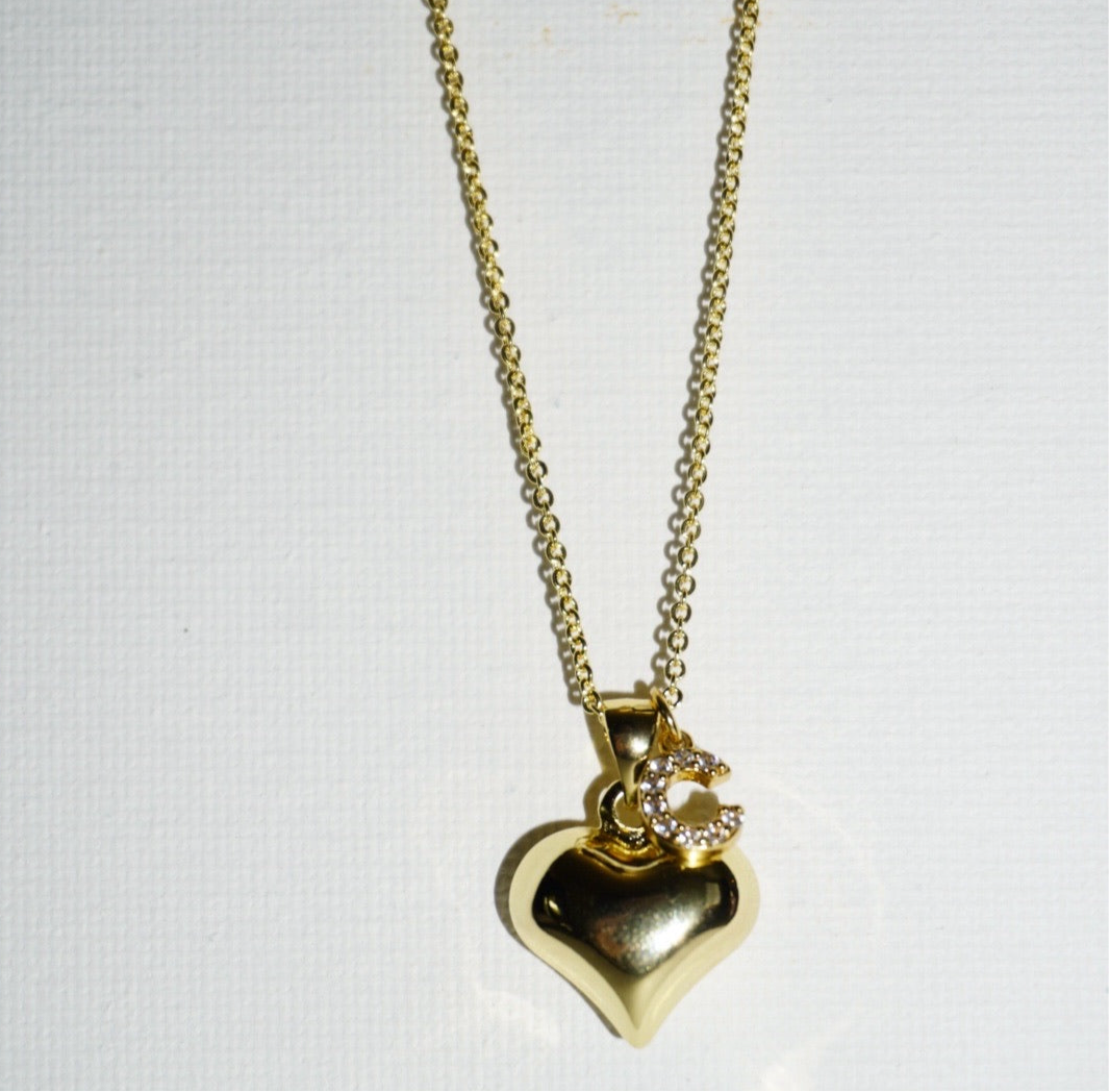 Bubble Heart Necklace