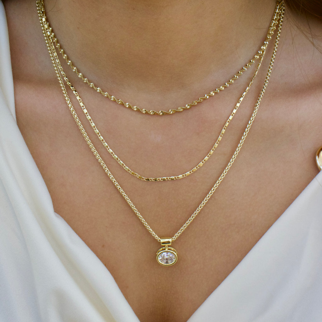 Luz brillante necklace