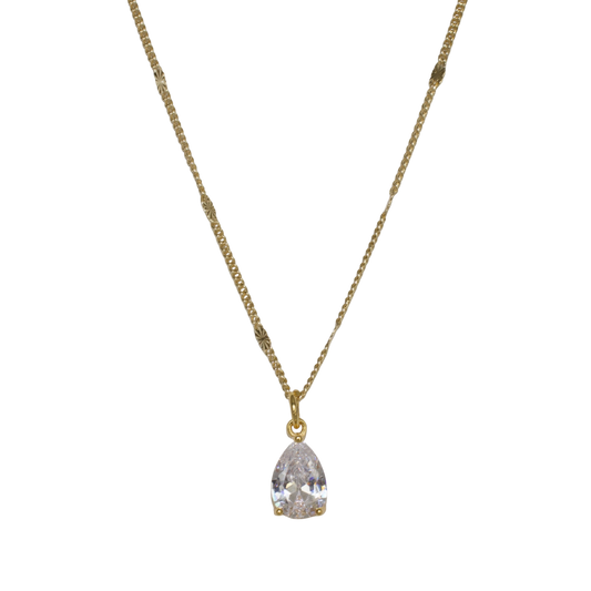 Enamorada teardrop necklace