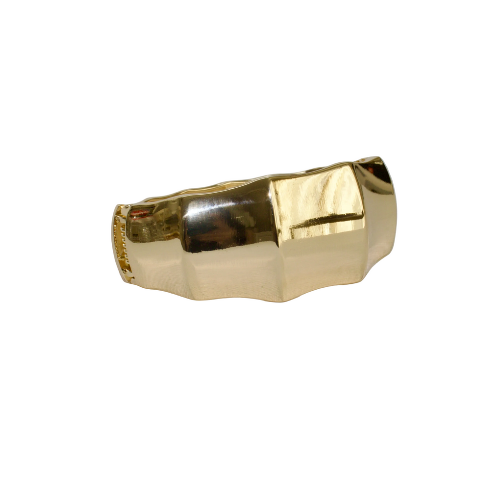 Golden Ripple Bangle