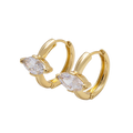 Golden mamacita mini hoops