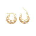 Golden carol hoop