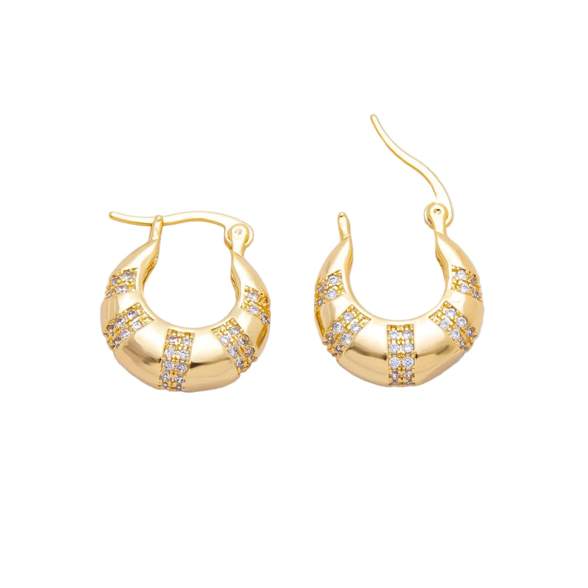 Golden carol hoop