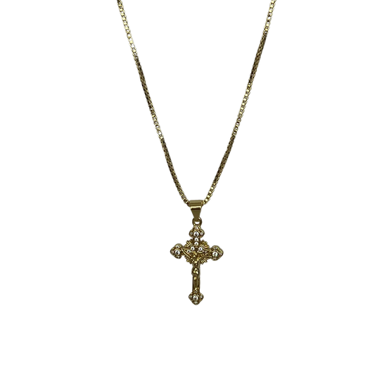 Arabella cross necklace