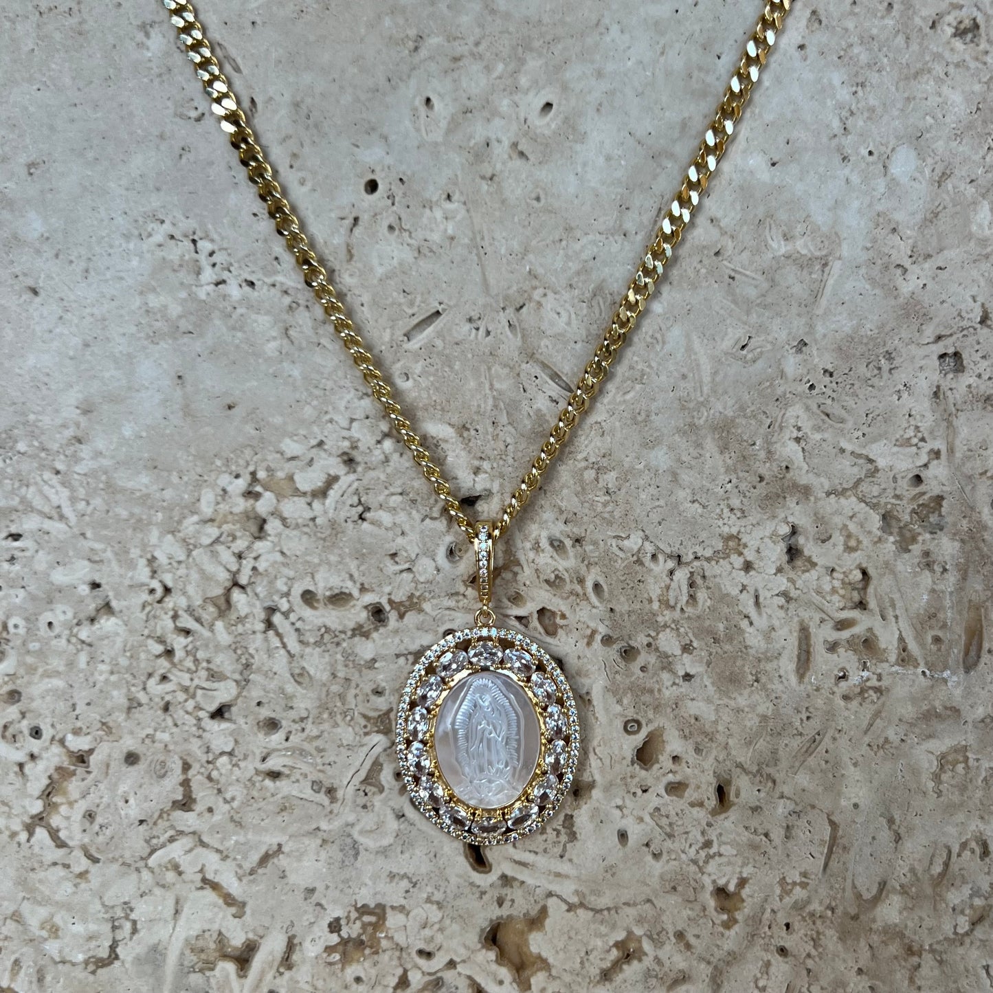 Milagrosa virgen necklace