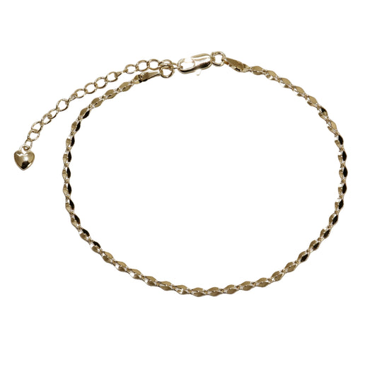 Braided Chain Anklet
