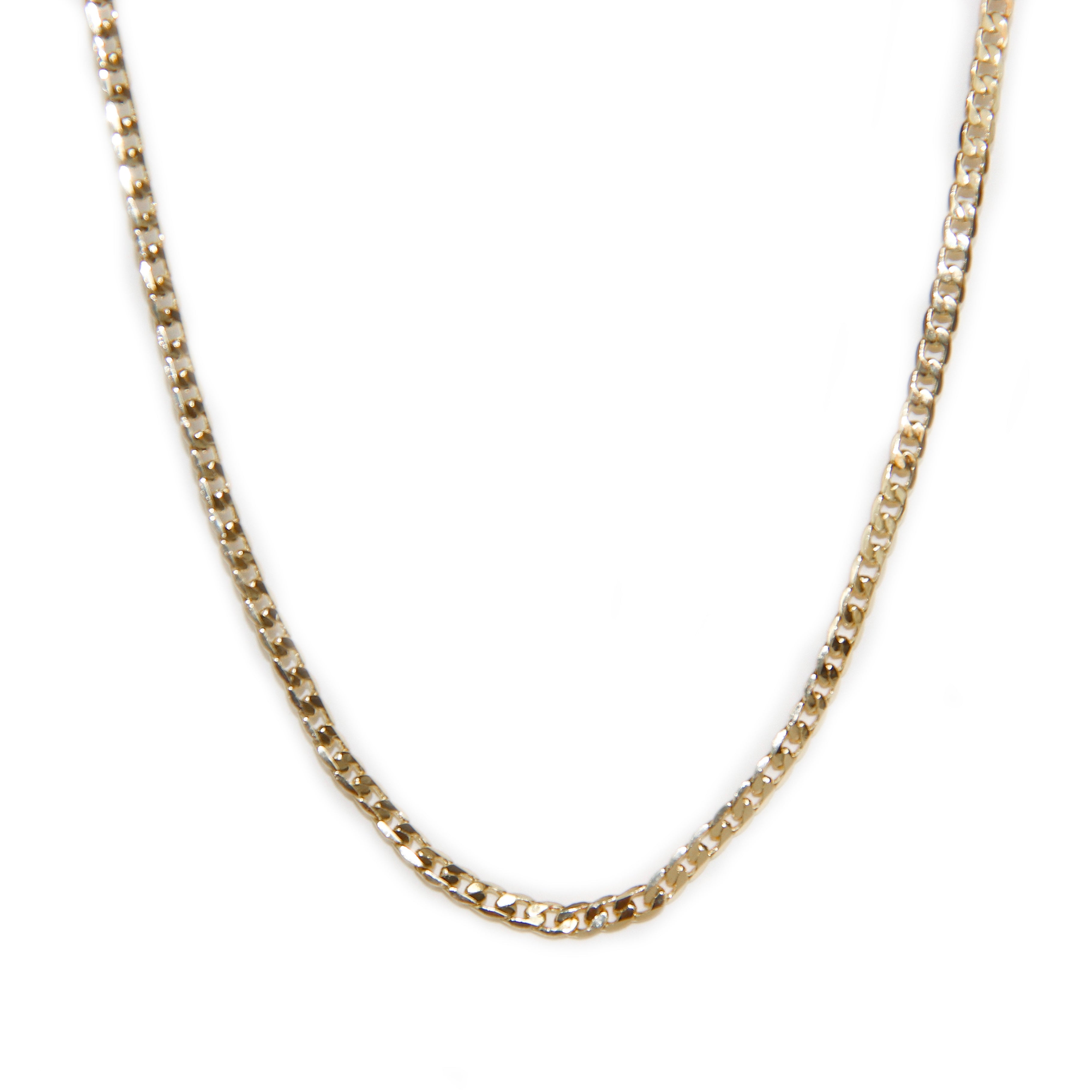 Dainty Flat Cuban Link Chain
