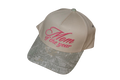 Mom of the year beige trucker hat
