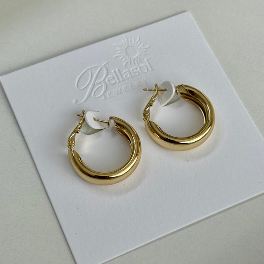 Harmony mini chunky hoops