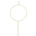Halo Lariat Necklace